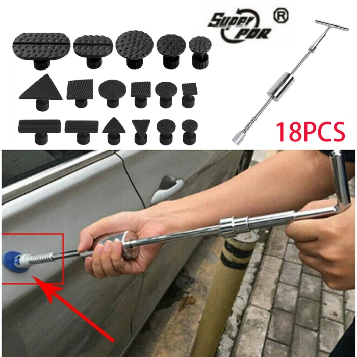 Super PDR Car Dent Repair Tool Adjustable T Hammer for Large Automotive Body Dents