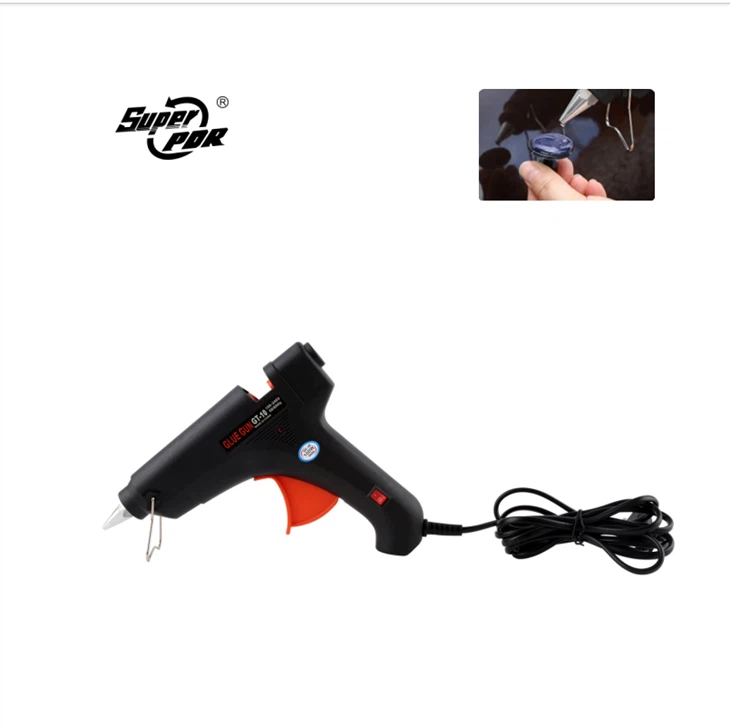 Super PDR Black Hot Metl Glue Gun Dent Repair Tools