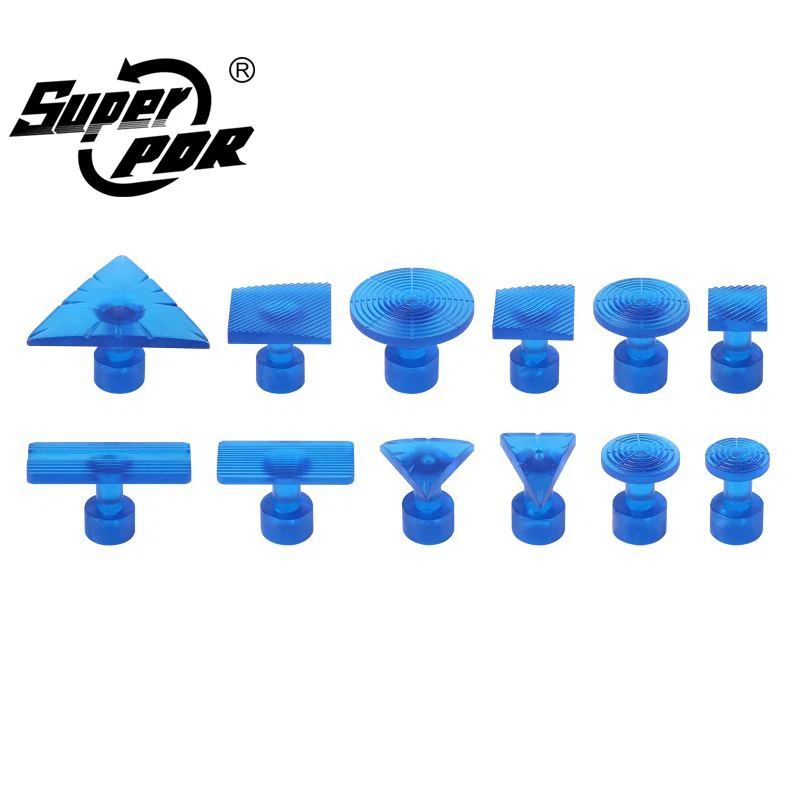 Super PDR Dent Repair Tabs With 12 Light Translucent Blue