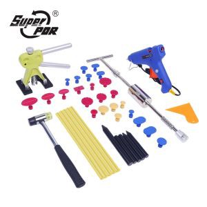 Super PDR Paintless Dent Repair Tools Auto Repair Puller Kits