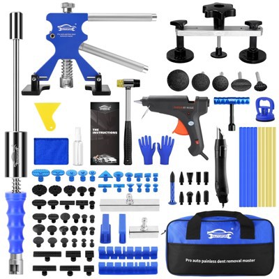 Super PDR Tools New Quality Paint Less Dent Removal Car Repair Kit Auto Tools Door Dent Ding Hail Removal