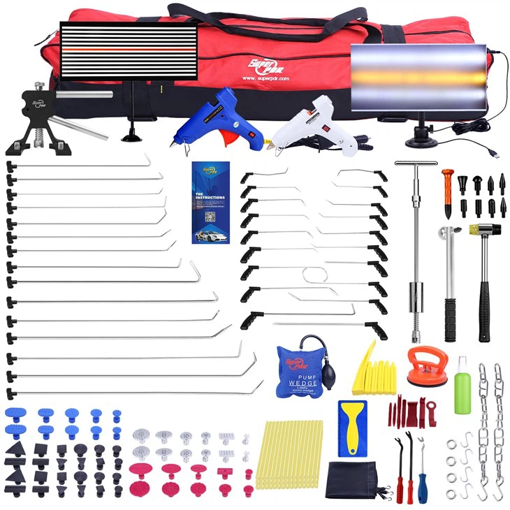 SuperPDR Hook Rods Dent Puller Repair Tool Kit