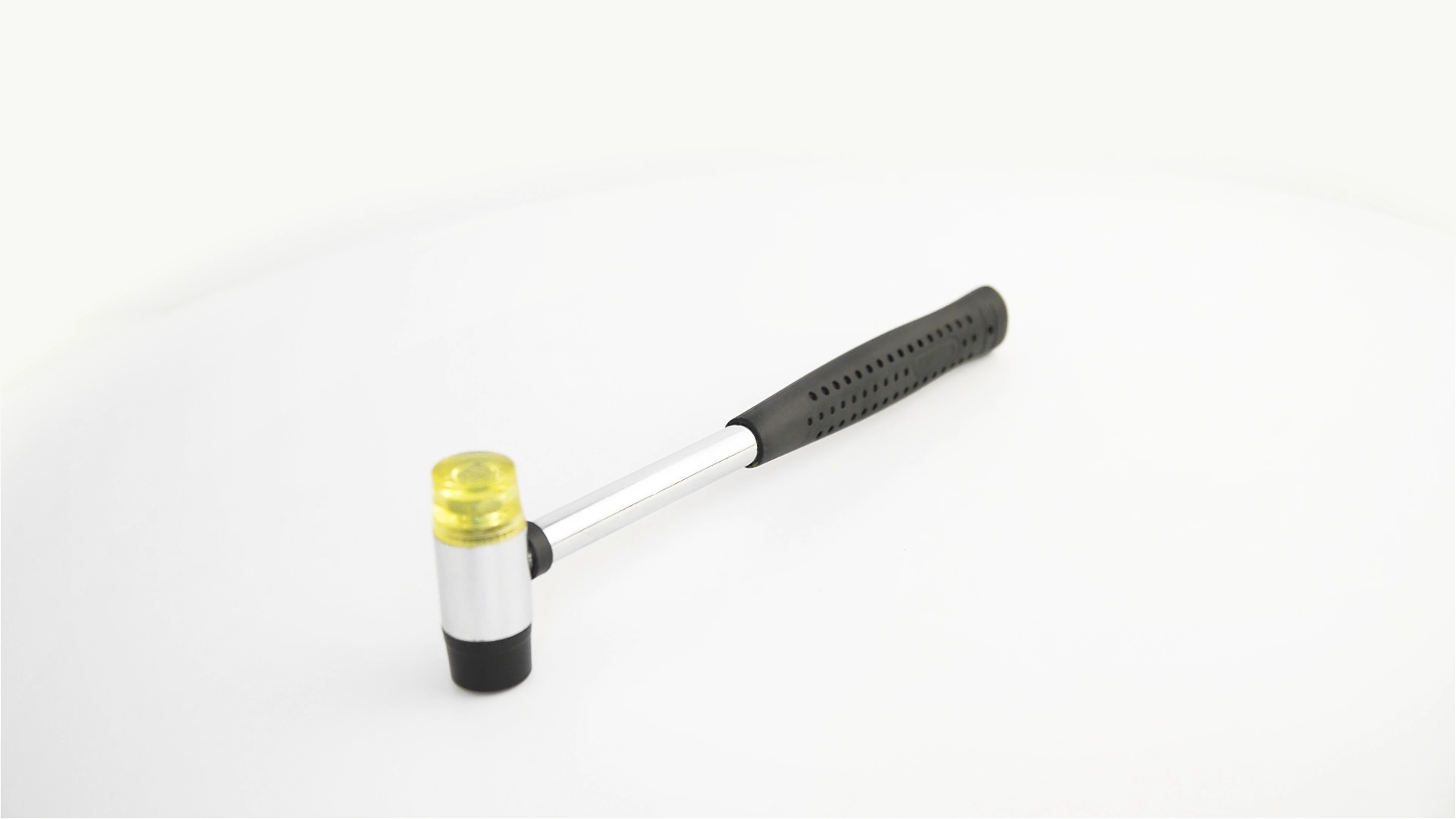 Tap down tool used with a rubber hammer for PDR finishing adjustments