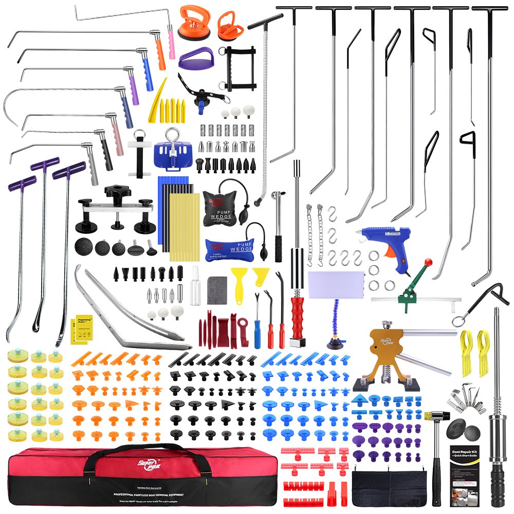 Wholesale Super High Quality Professional Dent Repair Kit & Rods Car Body Dent Puller Tools